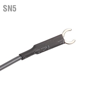 SN5 4 ชิ้น Oscilloscope Probe กราวด์ลวดสายเคเบิลพร้อมอุปกรณ์เสริมคลิปออสซิลโลสโคป