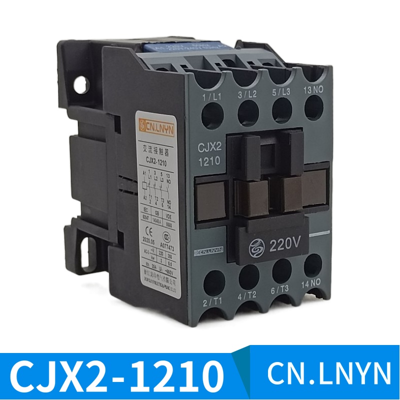 CN.LNYN Longyin เครื่องทําน้ําอุ่นไฟฟ้าเตาอบไฟฟ้าหม้อต้มน้ํา AC Contactor CJX2-1210