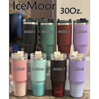 ฟรี เลเซอร์รูป ชื่อ ข้อความ โลโก้ (1 ด้าน) แก้วเก็บความเย็น ICEMOOR 20/30ออนซ์ เก็บเย็นได้นานมาก