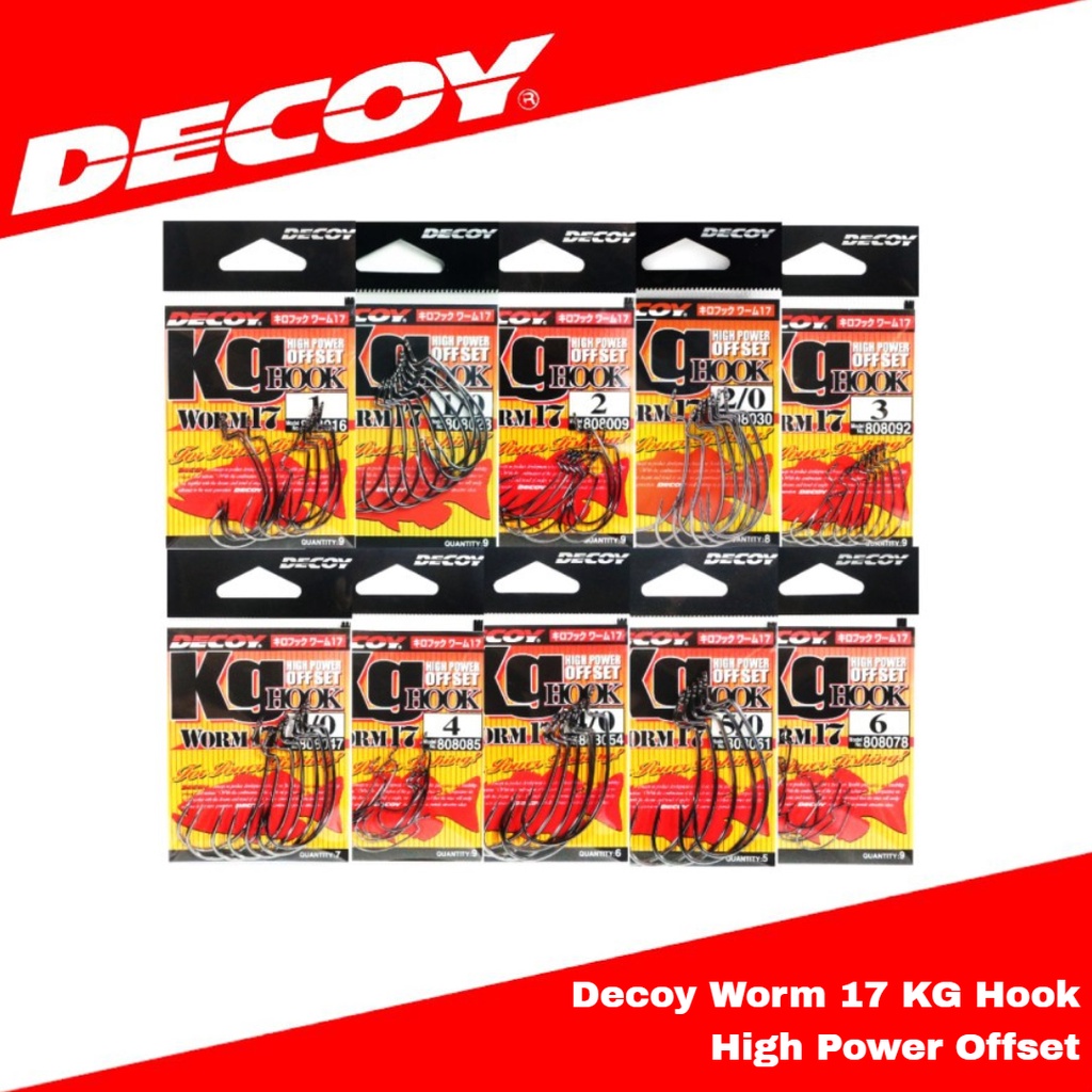 Decoy Worm 17 KG Hook High Power Offset