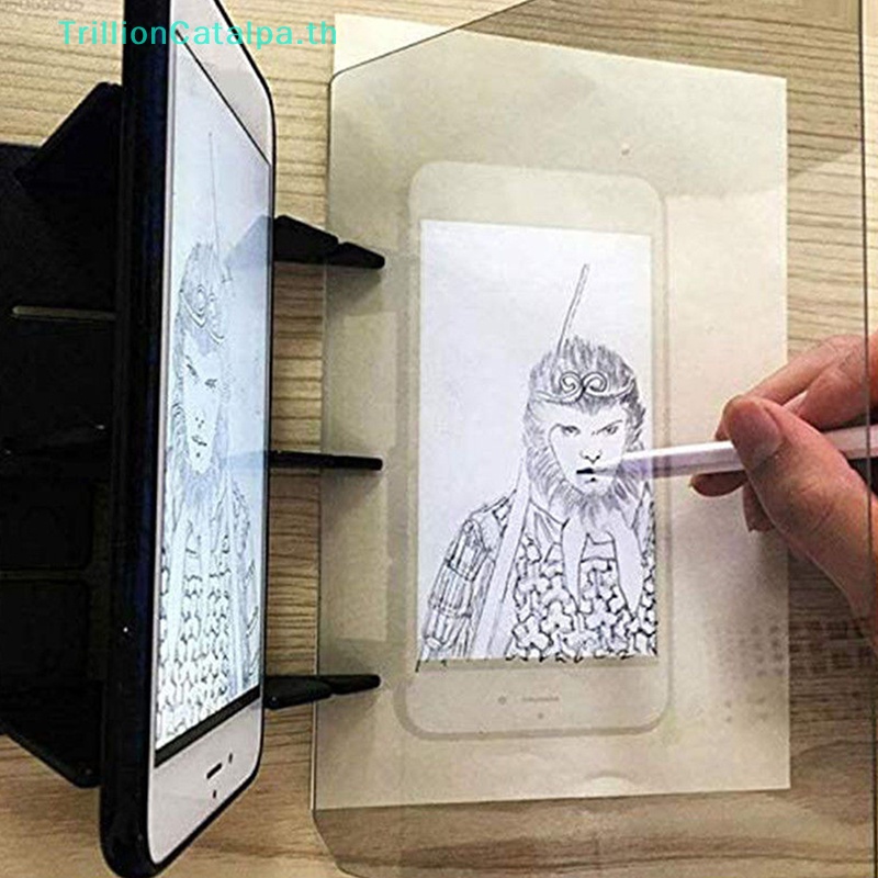 Trillioncatalpa บอร์ดวาดภาพ โปรเจคเตอร์ วาดภาพ