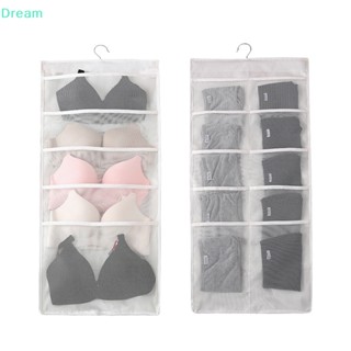 &lt;Dream&gt; กระเป๋าแขวนผนัง สองด้าน สีพื้น สําหรับนักเรียน ใช้ในครัวเรือน ลดราคา