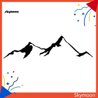 Skym* สติกเกอร์ รูปภูเขา สําหรับตกแต่งหน้าต่างรถยนต์