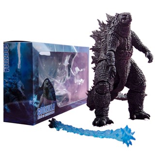 Quick-release 2019 movie version GODZILLA 2 SHM King of Monsters GODZILLA movable boxed hand-made model