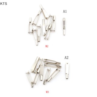 Kts แคลมป์หัวจับดอกเคลวิส โลหะ M2 M3 สําหรับเครื่องบินบังคับ เรือ รถยนต์ 10 ชิ้น KT