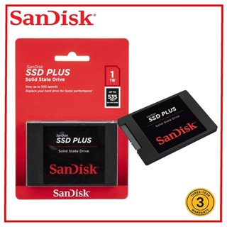 โซลิดสเตทไดรฟ์ SSD PLUS 2.5 นิ้ว 1TB 2TB 500G 960g