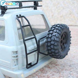 บันไดโลหะ อุปกรณ์เสริม สําหรับรถไต่หินบังคับ 1/10 LC80 TRX4 SCX10II 90046