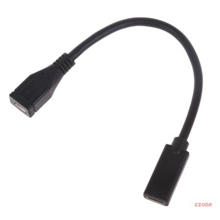 Zzz อะแดปเตอร์แปลงสายชาร์จ 480Gbps Type-C เป็น Micro USB 10Gbps