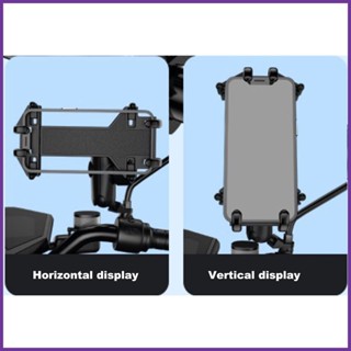 ที่วางโทรศัพท์ กันกระแทก หมุนได้ 360 องศา พร้อมตัวล็อกนิรภัย กันขโมย สําหรับรถจักรยานยนต์
