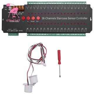 แถบไฟ LED 12V เซนเซอร์ตรวจจับการเคลื่อนไหว ยืดหยุ่น สําหรับวิ่ง บันได ในร่ม