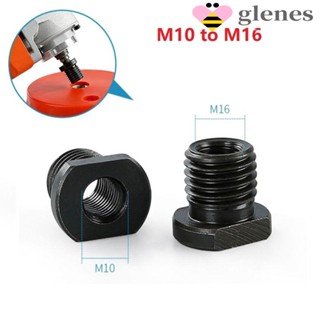 Glenes อะแดปเตอร์แปลงเกลียว M10 M16 อินเตอร์เฟซสกรูเชื่อมต่อ อุปกรณ์เสริม สําหรับดอกสว่านโฮลซอ