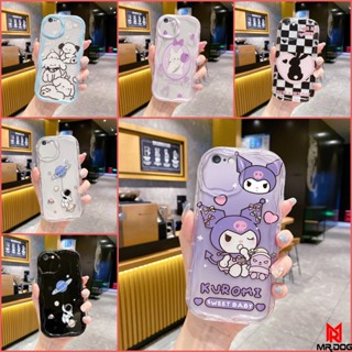 เคส iPhone 6 6S 7 8 6PLUS 6SPLUS 7PLUS 8PLUS กรณีป้องกันโทรศัพท์มือถือ รูปแบบการ์ตูน KLQ3