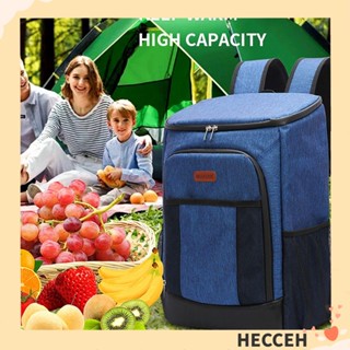 Hecceh 28 ลิตร กระเป๋าอาหาร ความร้อน ปิกนิก ตู้เย็น กล่อง จัดส่ง กระเป๋าสะพาย รักษาความสด
