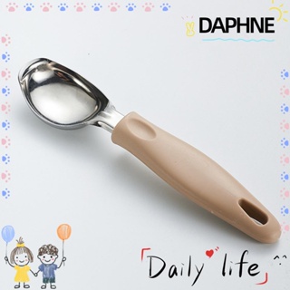 Daphne เครื่องขุดผลไม้ ไอศกรีม แบบไม่ติด สเตนเลส ทรงกลม สําหรับห้องครัว