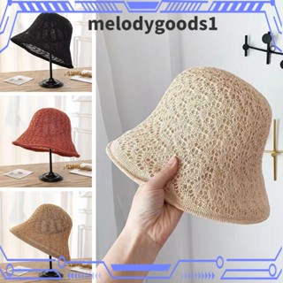 MELODYGOODS1 หมวกปีกกว้าง ป้องกันรังสียูวี แบบพับได้ เหมาะกับใส่กลางแจ้ง สําหรับผู้หญิง