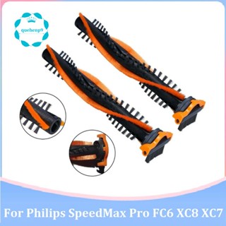 แปรงลูกกลิ้ง สําหรับ Philips SpeedMax Pro FC6 XC8 XC7 FC6822 FC6823 FXC8043 XC8045 XC 2 ชิ้น704301 Xc704101 เครื่องดูดฝุ่น