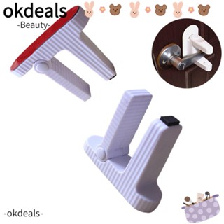 OKDEALS อุปกรณ์ป้องกันเด็ก, ล็อคเฟอร์นิเจอร์ เพื่อความปลอดภัยของเด็ก, กลอนล็อคประตูตู้ ป้องกันการเปิด ในบ้าน สําหรับเด็ก