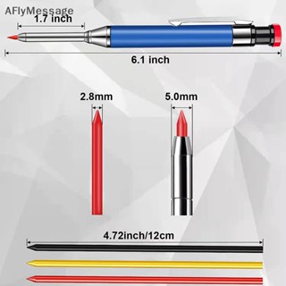 Afl ใหม่ ดินสอมาร์กเกอร์ พร้อมไส้ดินสอ สําหรับช่างไม้ TH