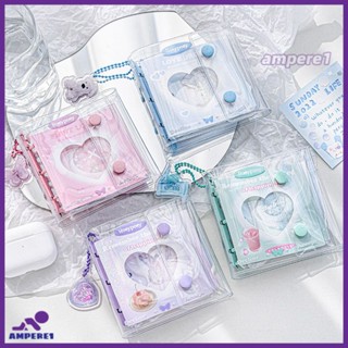 Rosyposy Lovedrops Goka Mini น่ารัก Gradient Clear Goo Card บัญชีมือแบบพกพาโน้ตบุ๊ค-AME1 -AME1