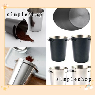 SIMPLE 51mm/58mm Coffee Dosing Cup Kitchen Coffee Powder Brewing Bowl Tool Powder Feeder