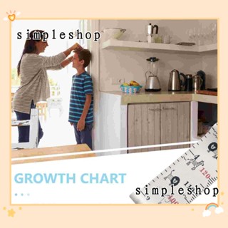 Simple Kids Growth Chart ไม้บรรทัดวัดห้องเด็กที่ละเอียดอ่อน