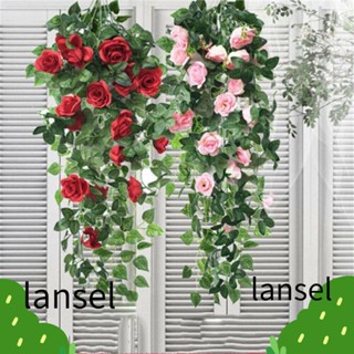 Lansel ดอกกุหลาบปลอม 18 ดอก สําหรับแขวนตกแต่งบ้าน