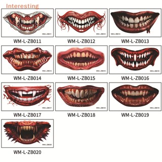 [Interesting] สติกเกอร์รอยสักชั่วคราว ลายฮาโลวีน กันน้ํา