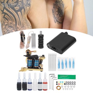 Scorpio313 Complete Tattoo Kit ชุดเครื่องสักครบชุดพร้อมคอยล์ เครื่องสัก อุปกรณ์สัก 90‑265V