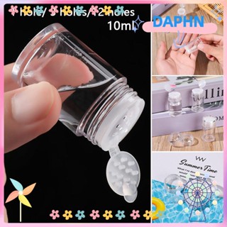 Daphs ขวดโหลใส่แป้งฝุ่น 3 แบบ ฝาสกรู เครื่องมือแต่งหน้า ขวดเติมได้