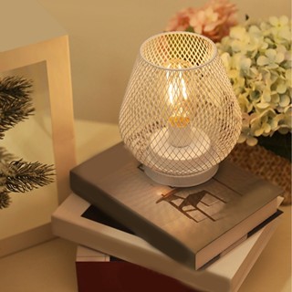 Youpin โคมไฟเหล็กดัดสไตล์นอร์ดิก LED Retro Minimalist Ambient Night Light สำหรับโรงอาหารในห้องนอน