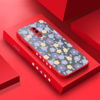 สําหรับ OPPO Reno Reno Z Reno เคส การ์ตูน ภาพวาดสีน้ํามัน ดอกไม้ ดีไซน์ใหม่ บาง ฝ้า แข็ง เคสโทรศัพท์ ซิลิโคนนิ่ม เคสกันกระแทก