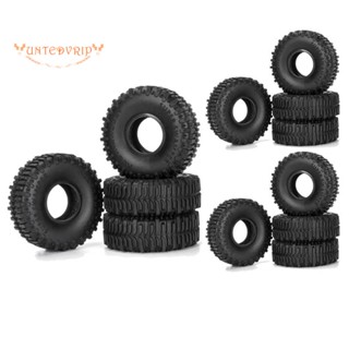 ล้อยาง แบบนิ่ม 1.0 นิ้ว 55X23 มม. สําหรับรถไต่หินบังคับ 1/24 Axial SCX24 TRX4M