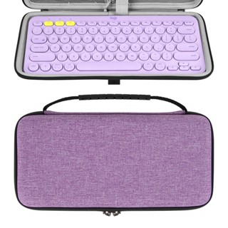 Geekria K380 กระเป๋าใส่คีย์บอร์ดไร้สาย ขนาดเล็ก สําหรับ Logitech K380 (Lavender)