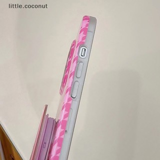 [little.coconut] เคสป้องกันโทรศัพท์มือถือ แบบนิ่ม ลายบาร์บี้ สีชมพู สําหรับ Iphone 1112 Promax 1314