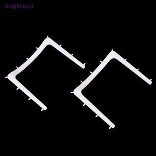 Brightstar 2 ชิ้น ทันตกรรม พลาสติก ยาง เขื่อน กรอบ เครื่องมือ ที่จับ อัตโนมัติ ใหม่