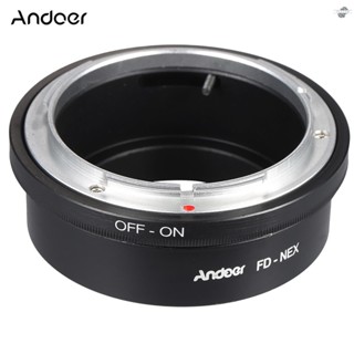 {fly} Andoer FD-NEX Adapter Ring Lens Mount for  FD Lens to Fit for  NEX E Mount Digital Camera Body