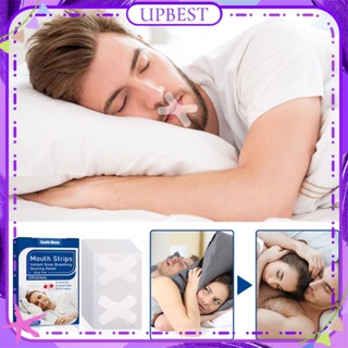 ♕ South Moon 60pcs Anti-snoring Sticker Help Train Nasal Breathing Improve Nighttime Sleep Reduce Throat Dryness Oral Correction Sticker Tape Body Care UPBEST