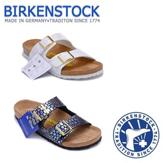 Birkenstock Arizona รองเท้าแตะ รองเท้าชายหาด หนัง กันลื่น แฟชั่น สําหรับผู้ชาย และผู้หญิง