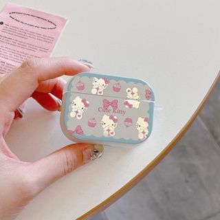 เคสหูฟังบลูทูธไร้สาย ลายเฮลโลคิตตี้ สําหรับ Airpods 3 1 2 Pro 2