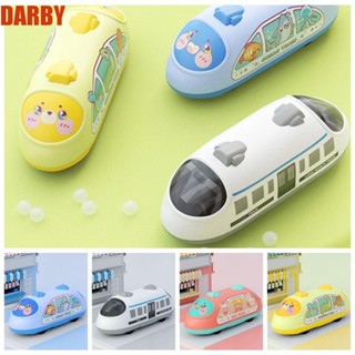 Darby ของเล่นรถไฟความเร็วสูง แบบดึงคู่ ลายการ์ตูนสัตว์ ของเล่นรถไฟที่น่าสนใจ ของเล่นดึงรถไฟ ความเร็วสูง สําหรับแม่ และลูก