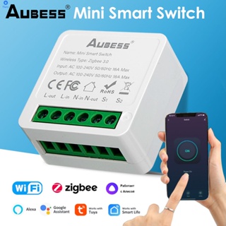 3 ชิ้น Tuya Zigbee สมาร์ทสวิตช์ฮับเกตเวย์รองรับการควบคุมระยะไกลสองทาง App ทำงานร่วมกับ Smart Life Alexa หน้าแรกของ Google 【bluey】