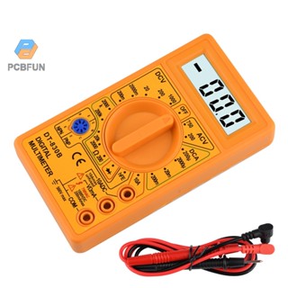 Pcbfun Dt830b โวลต์มิเตอร์ดิจิทัล แอมมิเตอร์ โอห์มมิเตอร์ มัลติมิเตอร์ โวลต์ Ac/dc Meter