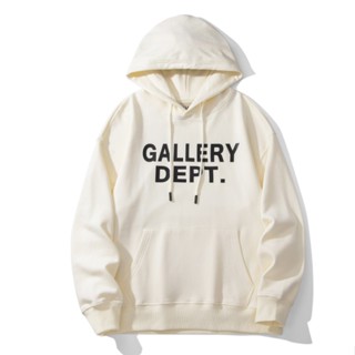 ใหม่ GALLERY DEPT เสื้อกันหนาว มีฮู้ด ซิลิโคน พิมพ์ลายตัวอักษร สามมิติ สไตล์คลาสสิก สําหรับผู้ชาย และผู้หญิง 2023