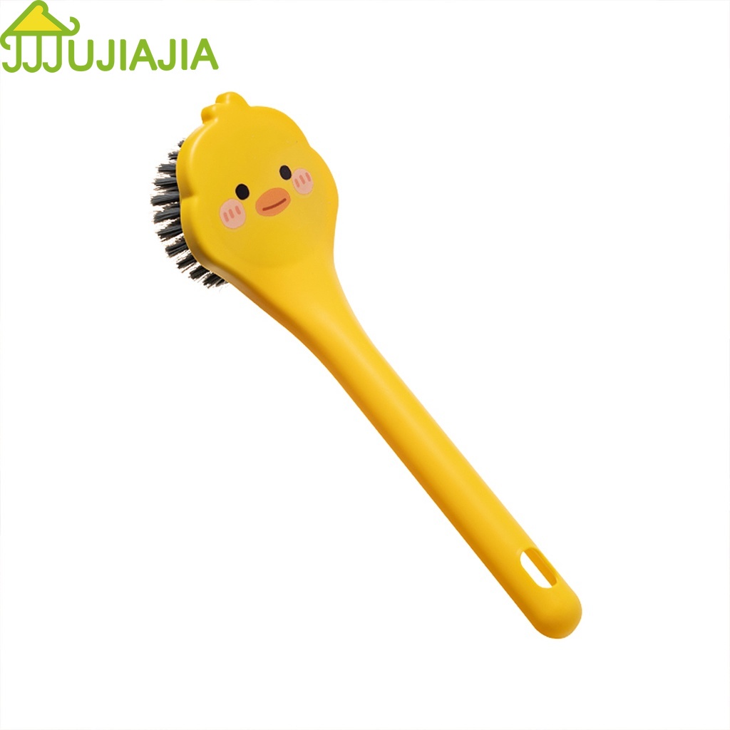 Jujiajia แปรงทําความสะอาดอ่างล้างจาน เตา ด้ามจับยาว  ด้ามจับยาว แบบหนา สําหรับทําความสะอาด