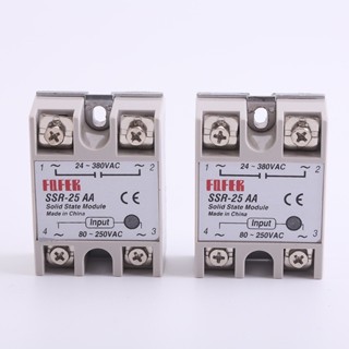 ราคาโรงงาน ไท ย ท SSR-โซลิตสเตจรีเลย์ SOLID STATE RELAY 1 เฟส กระแส 15A, 25A ,40A,50A, 75A , 100A dm คละยี่ห้อมือ1