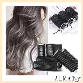 Alma โรลม้วนผม แบบมีกาวในตัว สําหรับจัดแต่งทรงผม DIY