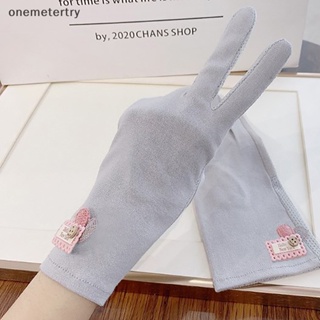 Onem ถุงมือผู้หญิง ฤดูร้อน ถุงมือป้องกันแสงแดด กันลื่น หน้าจอสัมผัส ถุงมือขี่จักรยาน ถุงมือขับรถ แบบบาง ถุงมือป้องกันรังสียูวี n