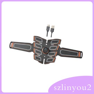 [szlinyou2] เข็มขัดรัดหน้าท้อง กล้ามเนื้อหน้าท้อง USB สําหรับออกกําลังกาย ที่บ้าน ยิม