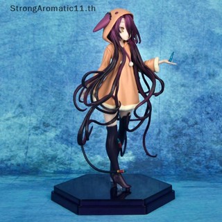 Strongaromatic โมเดลฟิกเกอร์ No Game No Life:Zero Anime Figure Schwi Jibril Action Shuvi Dola Shiro ของเล่นสําหรับเด็ก