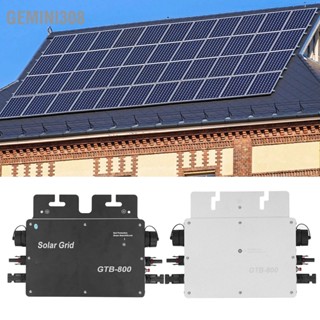 Gemini308 Solar Grid Tie Micro Inverter ควบคุม WiFi การระบุอัตโนมัติ DC เป็น AC